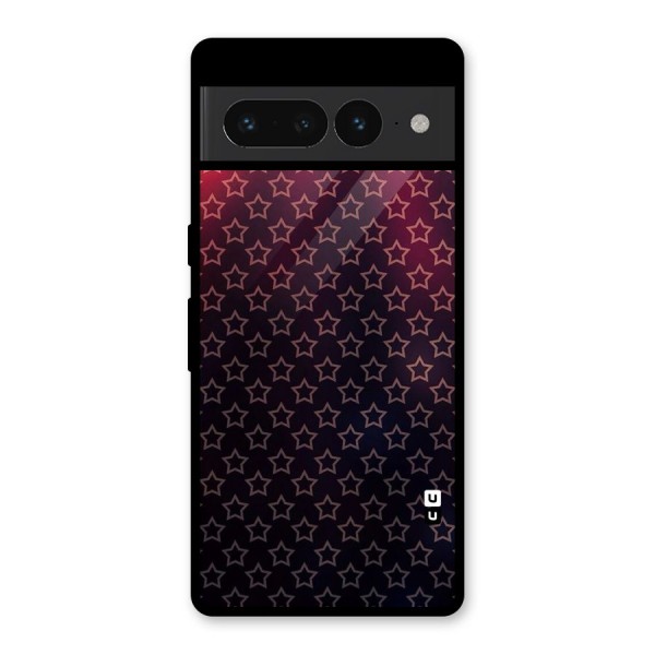 Ombre Stars Glass Back Case for Google Pixel 7 Pro