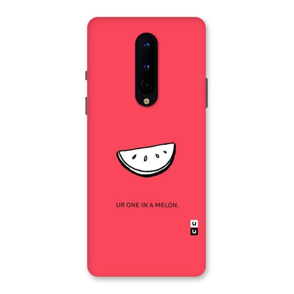 One In Melon Back Case for OnePlus 8