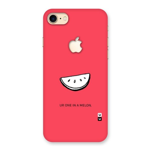 One In Melon Back Case for iPhone 7 Apple Cut