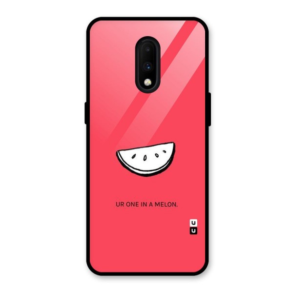 One In Melon Glass Back Case for OnePlus 7