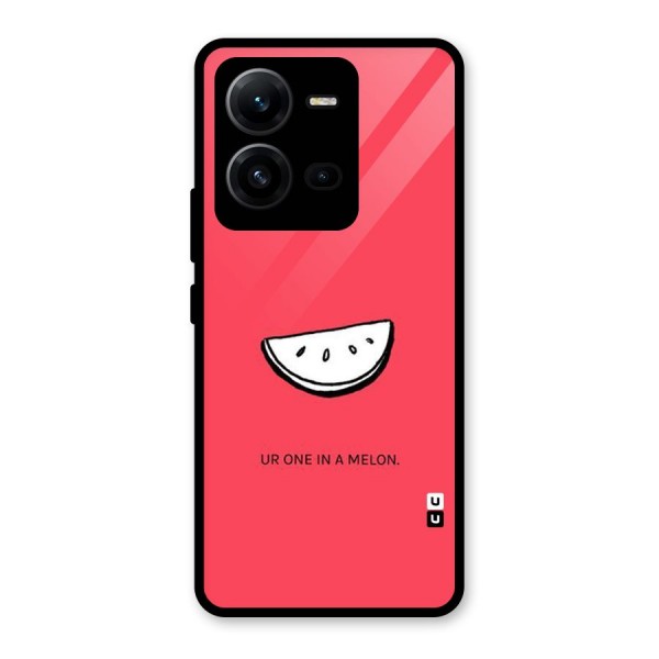 One In Melon Glass Back Case for Vivo V25