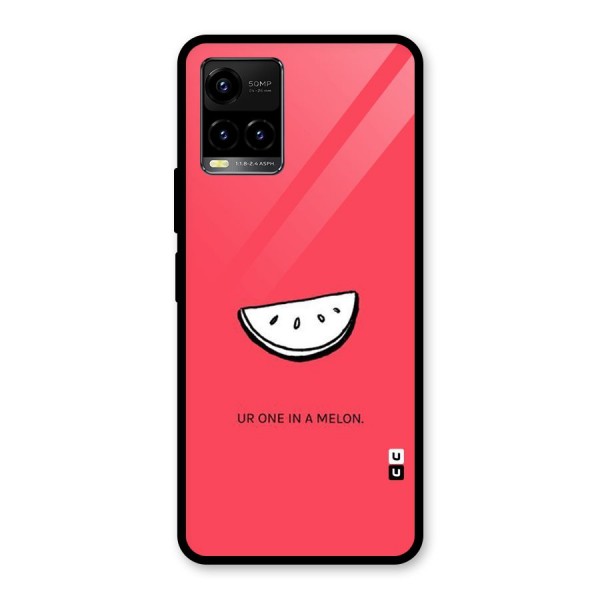 One In Melon Glass Back Case for Vivo Y21 2021