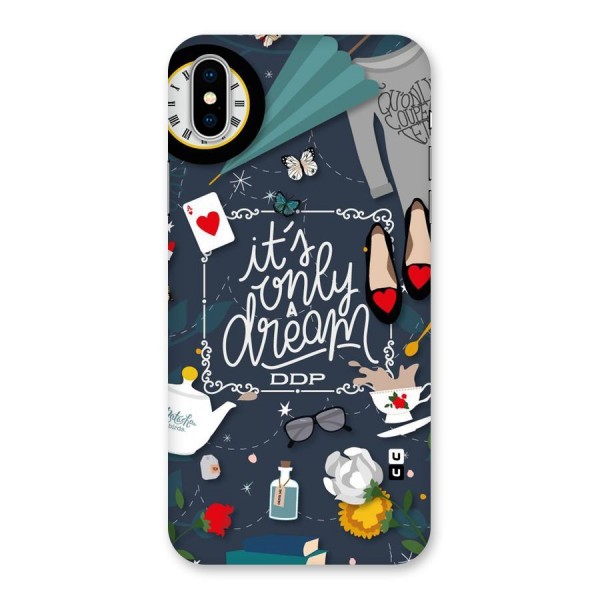 Only A Dream Back Case for iPhone X