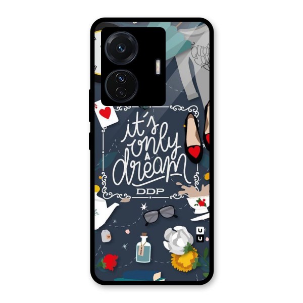 Only A Dream Glass Back Case for Vivo T1 Pro