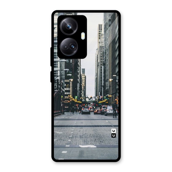 Only Streets Glass Back Case for Realme 10 Pro Plus