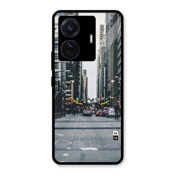 Only Streets Glass Back Case for Vivo T1 Pro