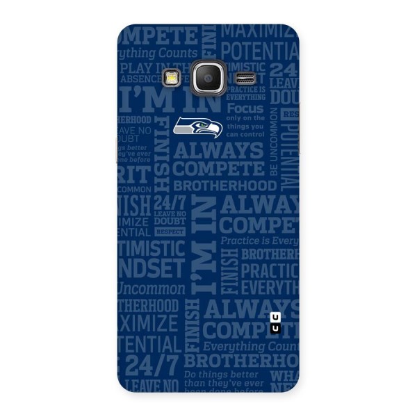 Optimistic Blue Back Case for Galaxy Grand Prime