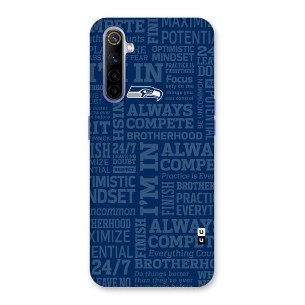 Optimistic Blue Back Case for Realme 6