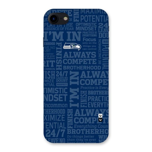 Optimistic Blue Back Case for iPhone SE 2020