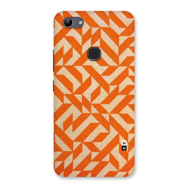 Orange Beige Pattern Back Case for Vivo Y81