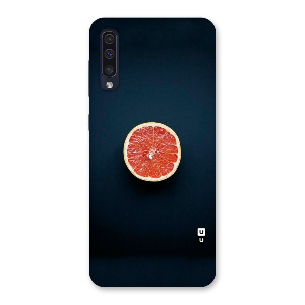 Orange Design Back Case for Galaxy A50