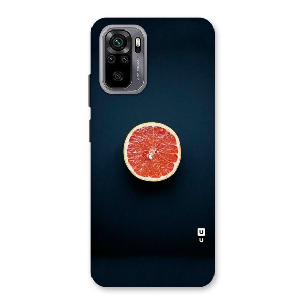 Orange Design Back Case for Redmi Note 10