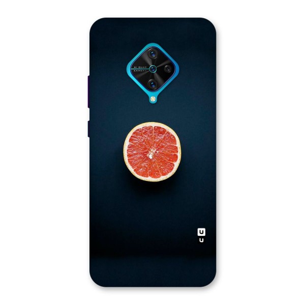 Orange Design Back Case for Vivo S1 Pro