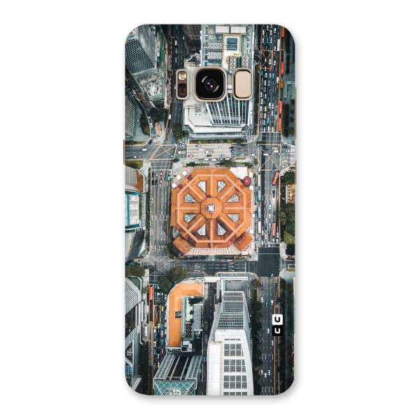 Orange Dome Back Case for Galaxy S8