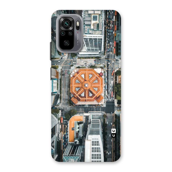 Orange Dome Back Case for Redmi Note 10