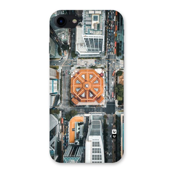 Orange Dome Back Case for iPhone SE 2020