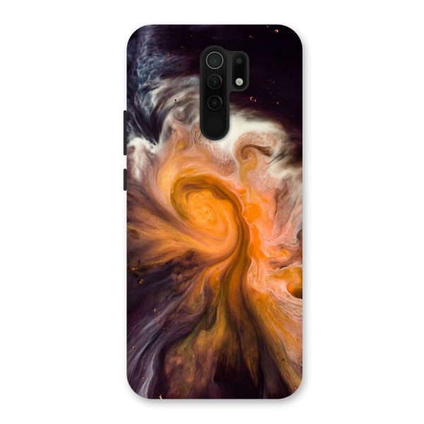 Orange Fusion Back Case for Redmi 9 Prime