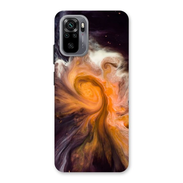 Orange Fusion Back Case for Redmi Note 10