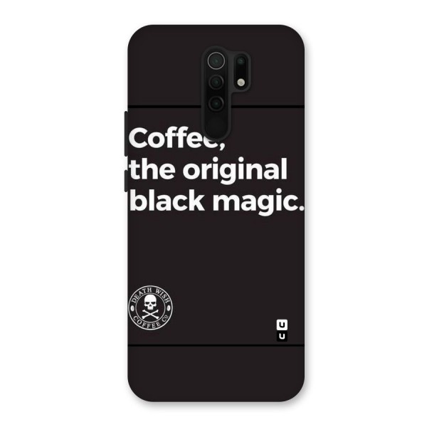 Original Black Magic Back Case for Redmi 9 Prime