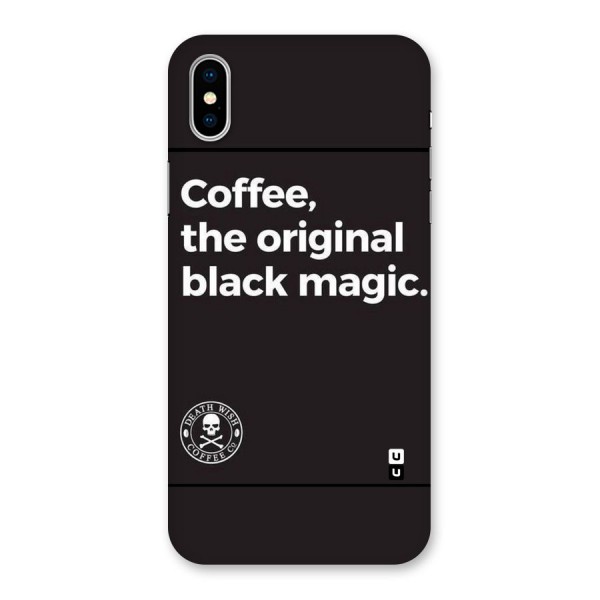 Original Black Magic Back Case for iPhone X