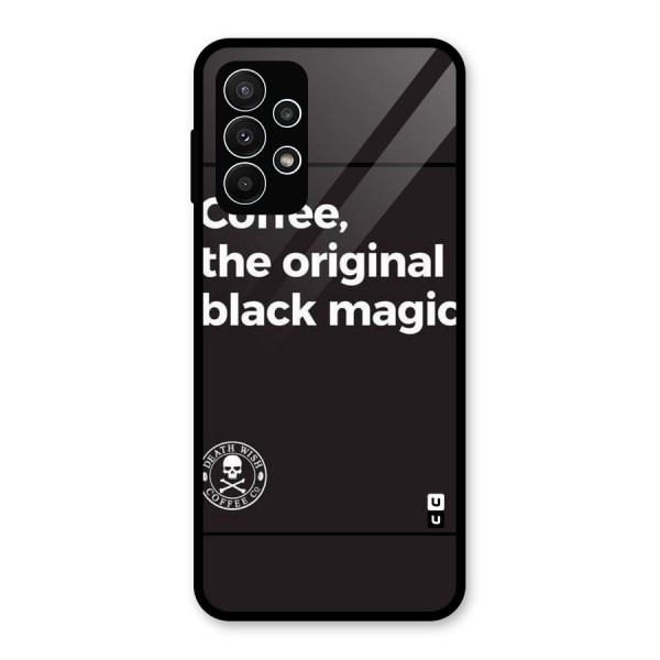 Original Black Magic Glass Back Case for Galaxy A23