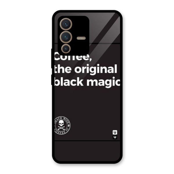 Original Black Magic Glass Back Case for Vivo V23 5G