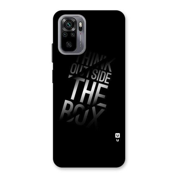 Outside The Box Back Case for Redmi Note 10