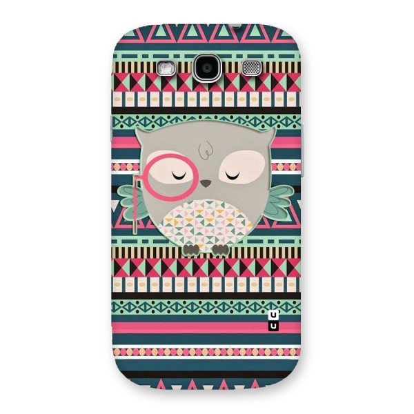 Owl Cute Pattern Back Case for Galaxy S3 Neo