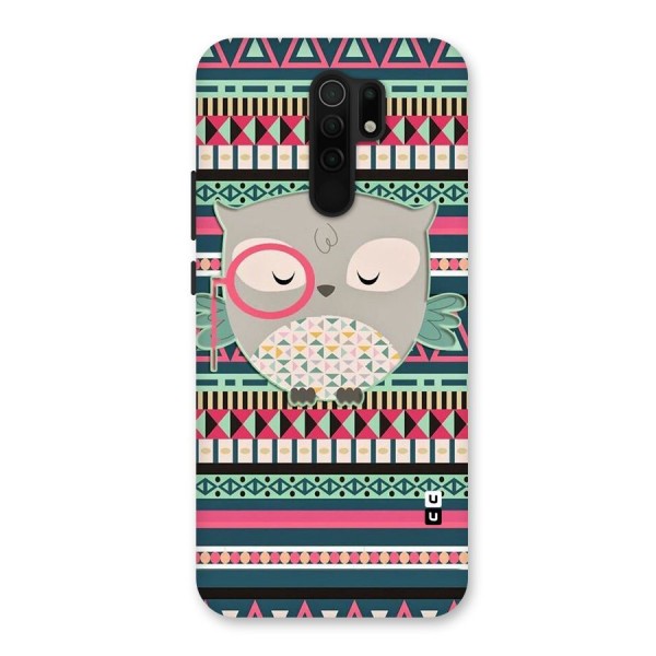 Owl Cute Pattern Back Case for Redmi 9 Prime