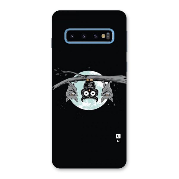 Owl Hanging Back Case for Galaxy S10