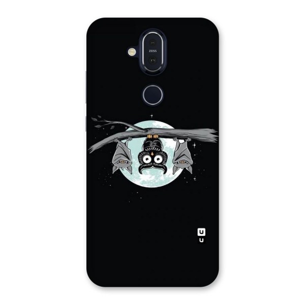 Owl Hanging Back Case for Nokia 8.1