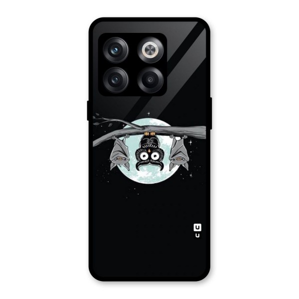 Owl Hanging Glass Back Case for OnePlus 10T