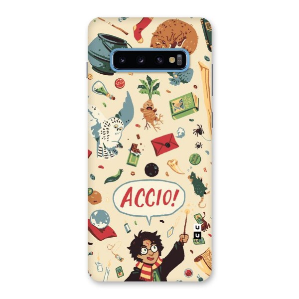 Owl Letter Back Case for Galaxy S10 Plus