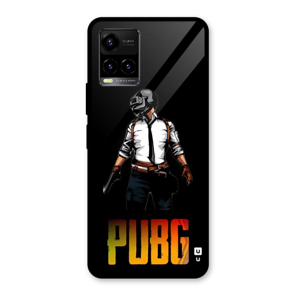 PUBG Game Art Glass Back Case for Vivo Y21 2021