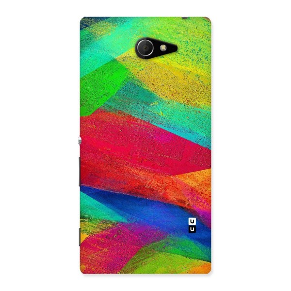 Paint Art Pattern Back Case for Sony Xperia M2