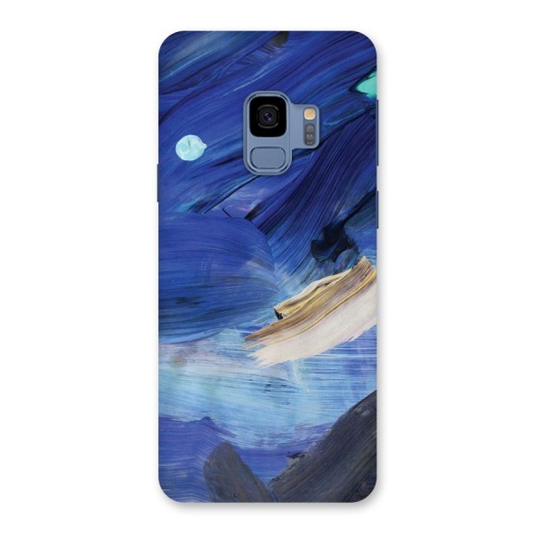 Paint Brush Strokes Back Case for Galaxy S9