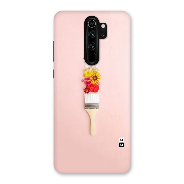 Painted Flowers Back Case for Redmi Note 8 Pro