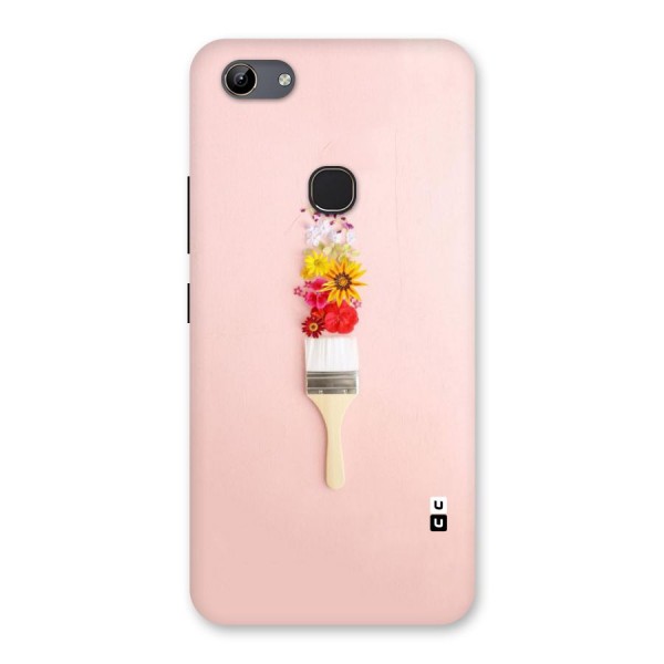 Painted Flowers Back Case for Vivo Y81