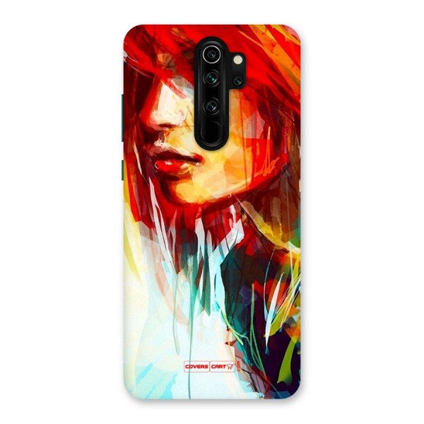 Painted Girl Back Case for Redmi Note 8 Pro