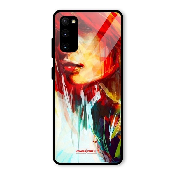 Painted Girl Glass Back Case for Galaxy S20 FE 5G