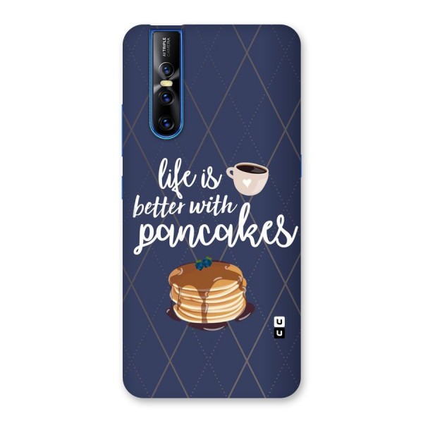 Pancake Life Back Case for Vivo V15 Pro