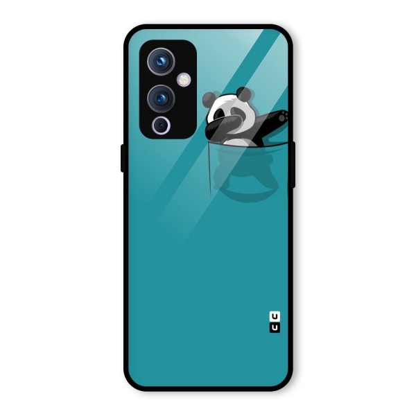 Panda Dabbing Away Glass Back Case for OnePlus 9