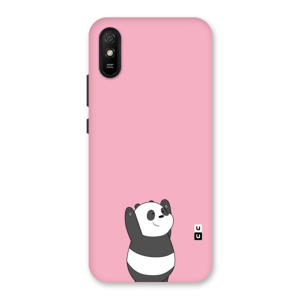 Panda Handsup Back Case for Redmi 9i