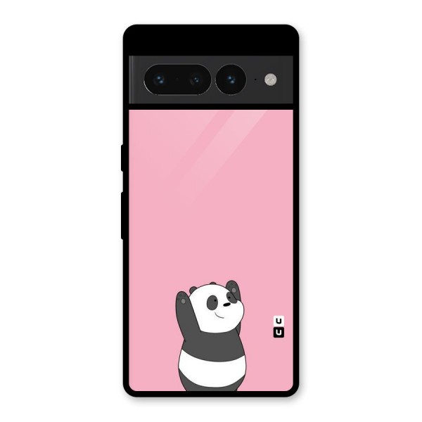 Panda Handsup Glass Back Case for Google Pixel 7 Pro