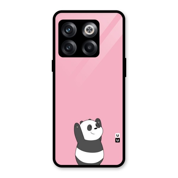 Panda Handsup Glass Back Case for OnePlus 10T