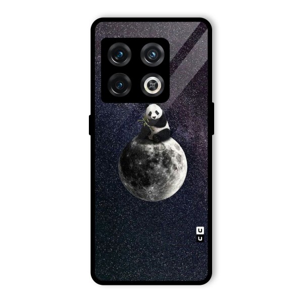 Panda Space Glass Back Case for OnePlus 10 Pro 5G