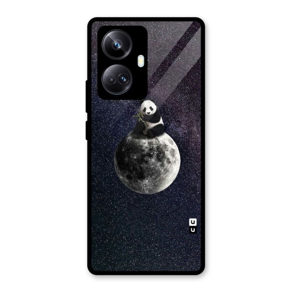 Panda Space Glass Back Case for Realme 10 Pro Plus