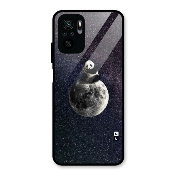 Panda Space Glass Back Case for Redmi Note 11 SE