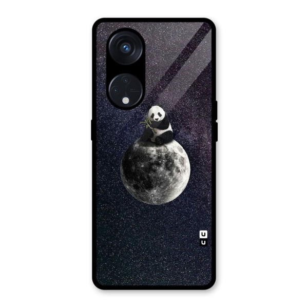 Panda Space Glass Back Case for Reno8 T 5G