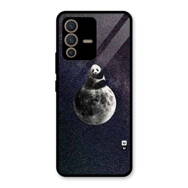 Panda Space Glass Back Case for Vivo V23 5G